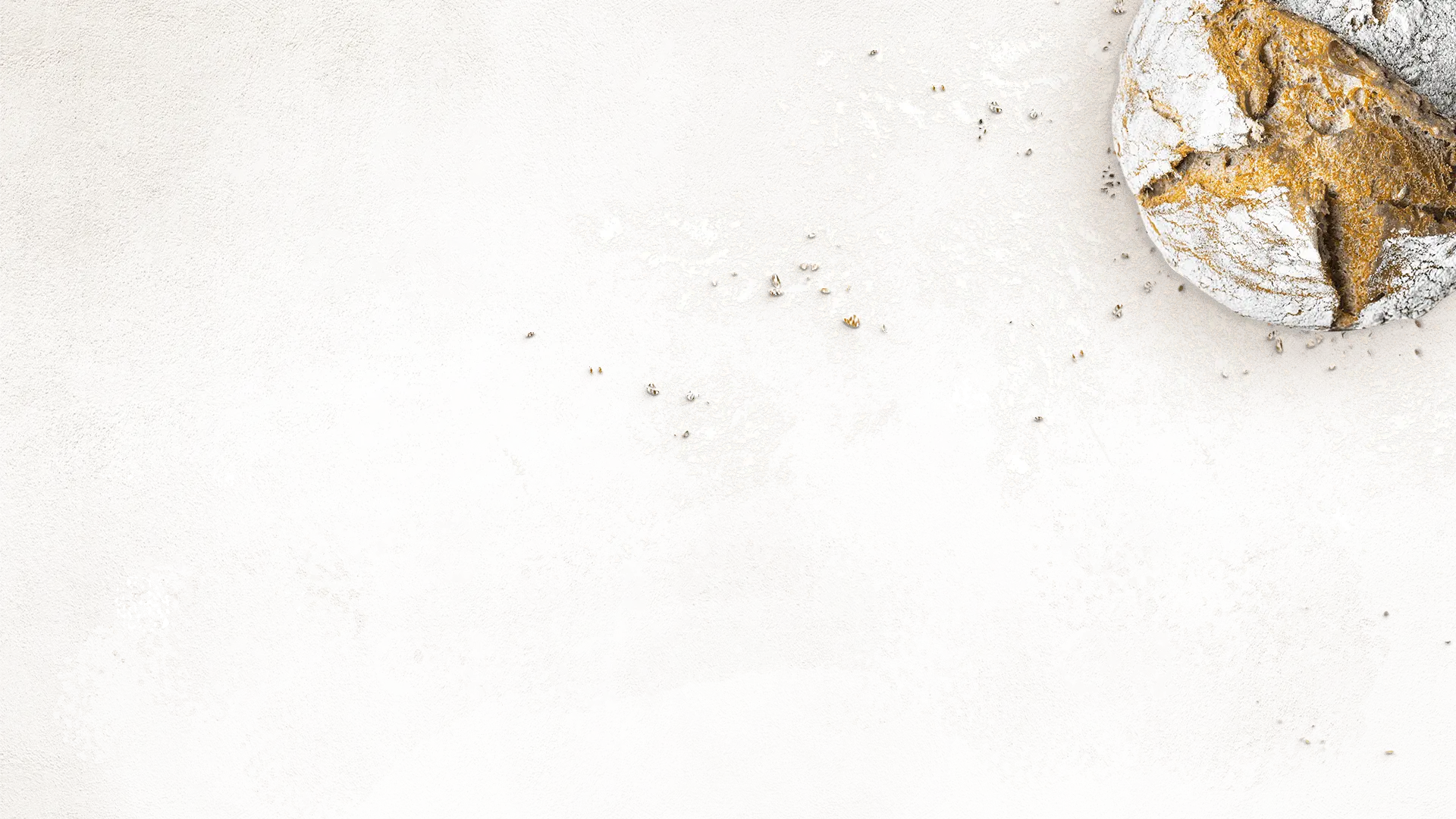 Pan de masa nai sobre farinha